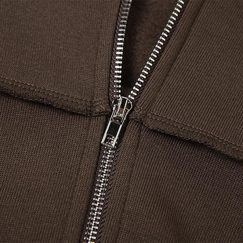 Women Casual Classic Solid Tracksuit Panelled Stripes Sporty Simple Hooded Zip Jacket Loose Wide Leg Pants Two Piece Sets