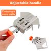 2Pcs/Set Corner Clamps For Woodworking 90 Degree Right Angle Clamp With Adjustable Swing Jaw