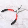 Long Nose Pliers Needle Nose Pliers Double Color Handle Wire Cutting Tool