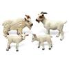 Farm Animal Goat Figurine Collection Model With Pvc Material For Kids Play Farm