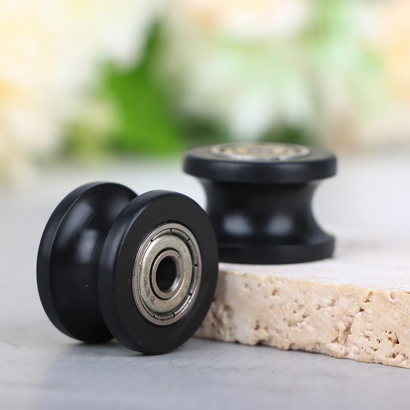 1 шт. U-образный шкив направляющий шкив роликовый подшипник U-образный роликовый роликовый подшипник 5*25*16,5 мм для привода механических аксессуаров
