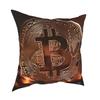 Наволочка для декоративной подушки Bitcoin Stash Декоративная подушка Крипто Криптовалюта Эфириум Биткоин Блокчейн Мода Чехлы для подушек