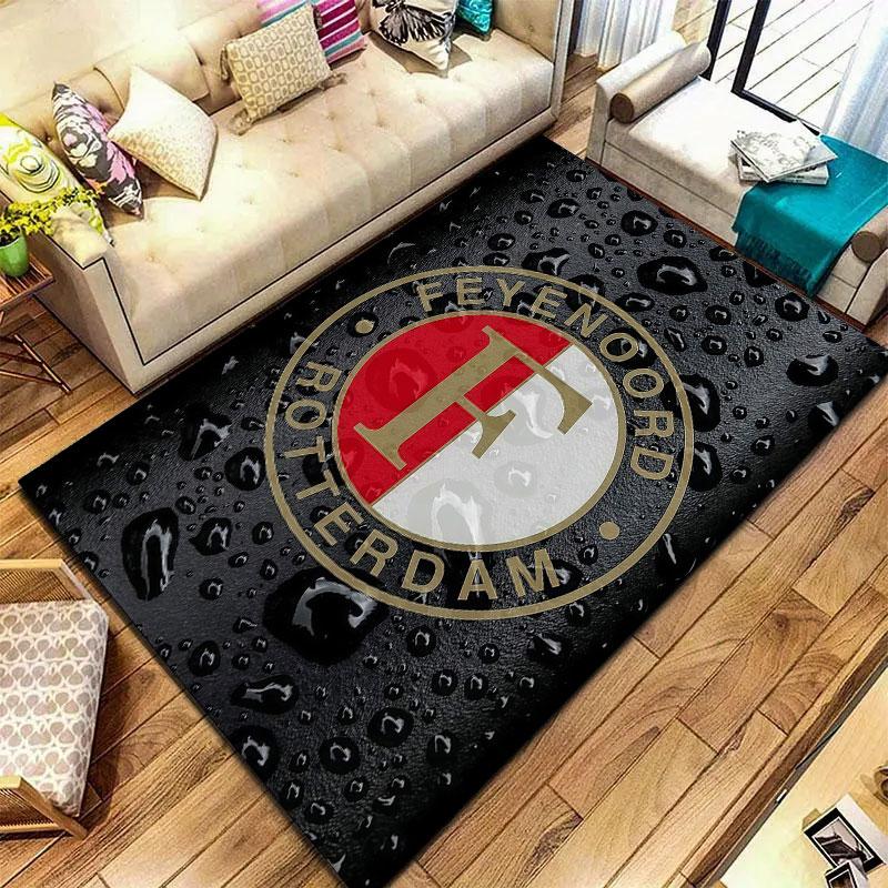 Feyenoord Carpet Rug for Living Room Bedroom Home Sofa Decoration,Kids play Non-slip Floor Mat