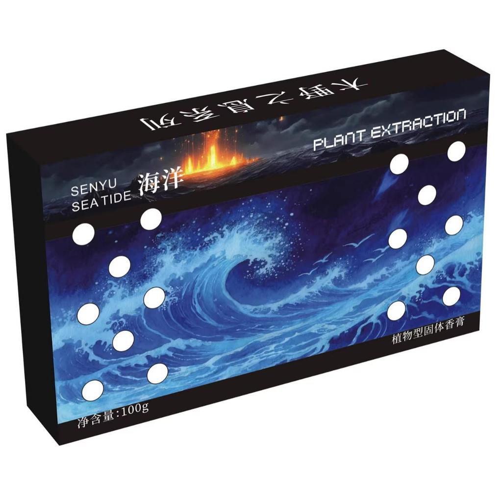 Автомобильный освежитель воздуха твердый бальзам: Скрытый кирпичный дизайн, Безопасный для всех, Стойкий освежающий аромат