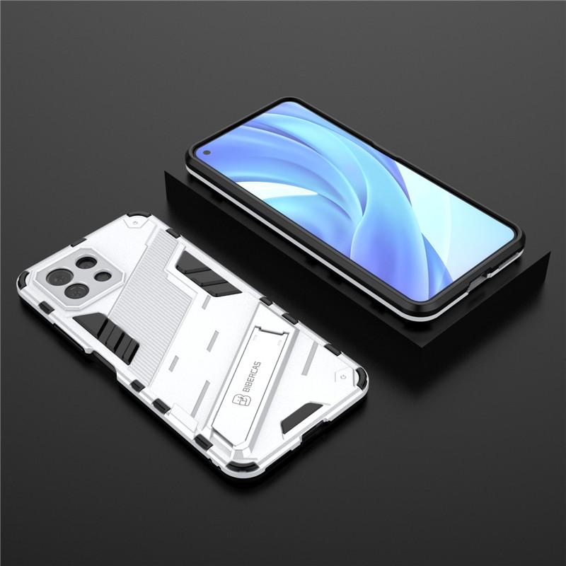For Xiaomi Mi 11 Lite Case Magnetic Armor PC Shockproof Bumper Cover For Xiaomi 11 Ultra 11i Mi11 Pro Kickstand Protective Cases