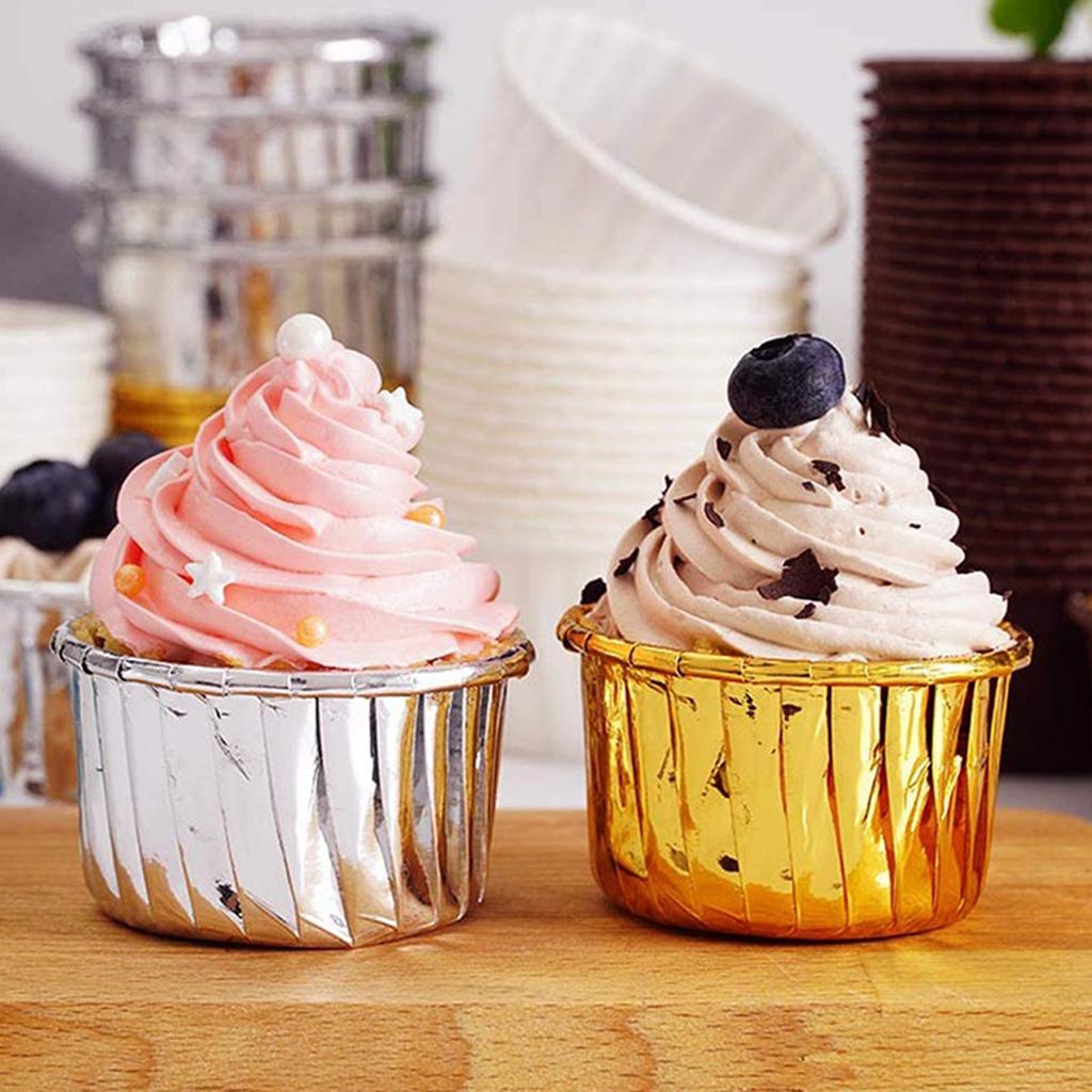 Алюминиевая фольга Формы для выпечки кексов и маффинов Формочки для кексов Формочки для кексов Пищевые формы для кексов Инструмент для торта Кухонный гаджет