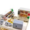 Конструктор MOC Blocks Дом Друзей Строительные Блоки Аксессуары Совместимые Городская Мебель Кирпичики Туалет Телевизор Конструктор Игрушки для Мальчиков Девочек