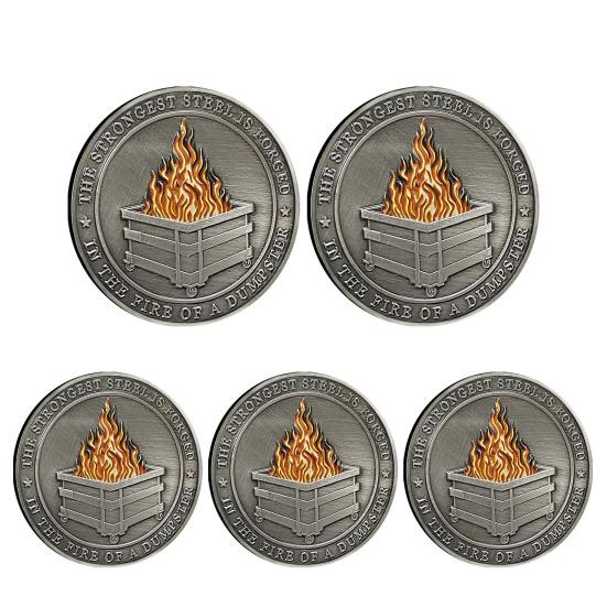 1/2/3/5/10 шт. Монета вызова с резным узором, ретро-серебряная монета, уникальный аксессуар для офисного стола, памятный подарок