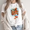 Summer Fashion Women TShirt Funny Rabbit Bunny Flowers Animal Print Tshirt Femme Harajuku Shirt Kawaii Clothes T Shirt Female