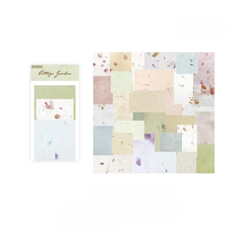 60 листов Винтажный Коллаж Скрапбукинг Журнал Материал Бумага Изготовление Открыток DIY Ретро Исходная Бумага Креативные Заметки Канцелярские Товары