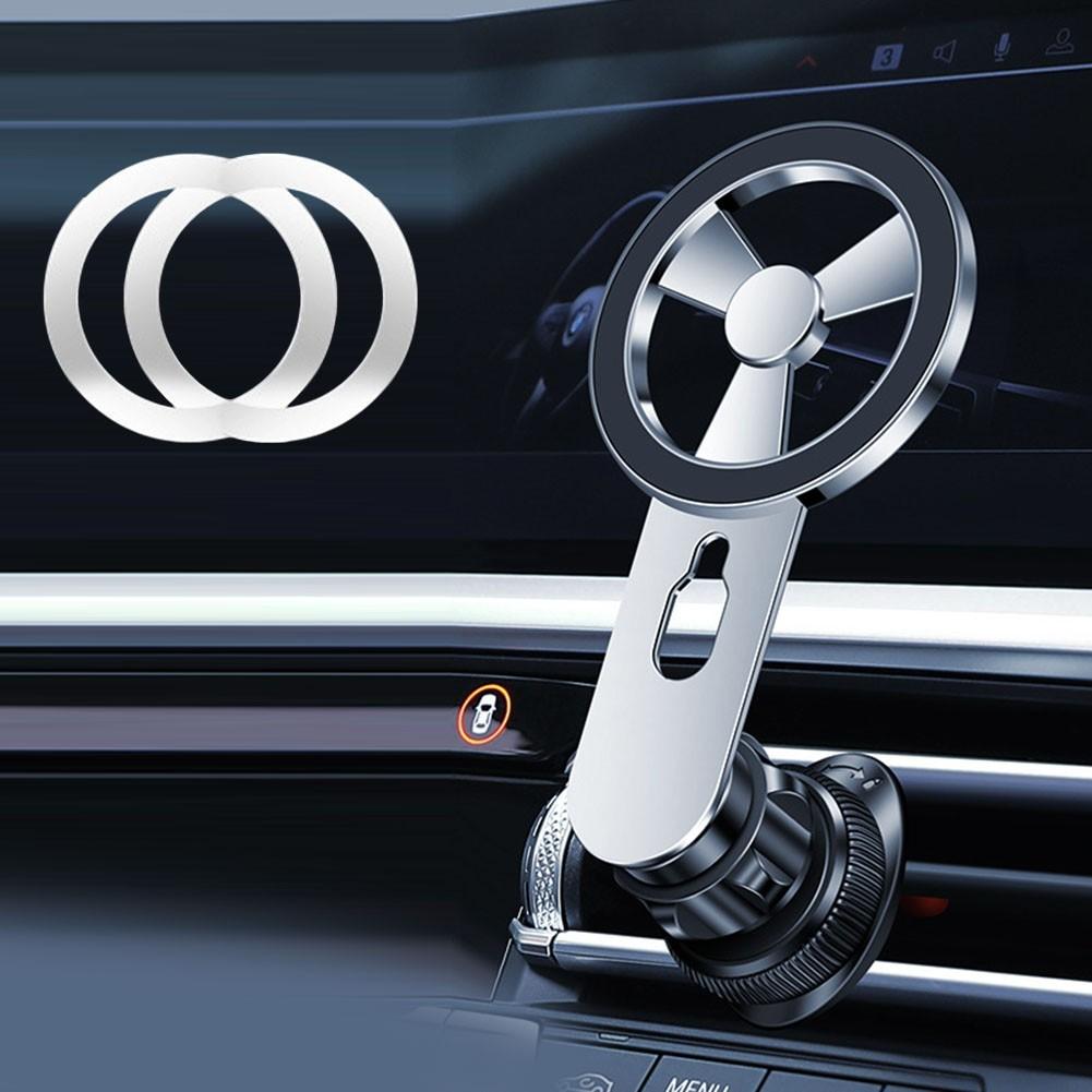 Car Vent Magnetic Phone Holder Designed for iPhone with Sturdy Support