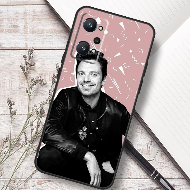 Чехол Sebastian Stan для Realme GT 7 Pro 6 5 GT 6T C67 C61 C55 C53 C51 C21Y C25S C75 10 11 12 13 14 Pro Plus