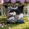Аниме D-Death N-Note Наволочка для подушки Домашняя и автомобильная Двухцелевая наволочка: Двусторонняя конструкция для максимального комфорта