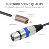 Double Female to Double Male Metal Texture Sound Cable Gold Plated Connectors Studio Grade Interconnects