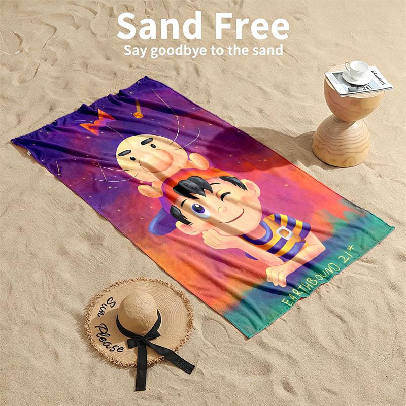 Earth Bound Beach towels also serve as bath towels summer essential a musthave for the outdoors the beach and the pool