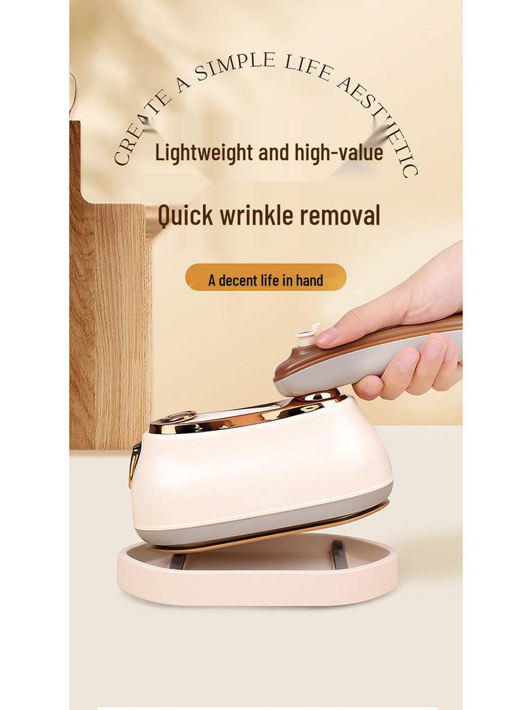 Portable Dual-Use Garment Steamer & Iron