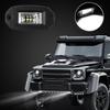 Fuleem 2PCS 20W Flush Mount LED Pods Flood Work Light Bar 6500K Waterproof Led Work Bar For Offroad Backup Pickup Car Motor