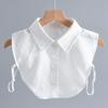 Women Formal Neck Fake Collar for Woman Shirt Detachable Business Collar Removable Lapel False Collar Girls Fuax Cols