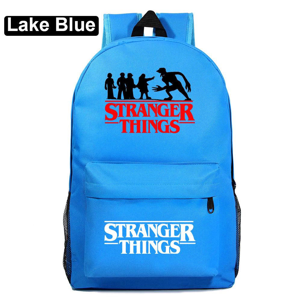Школьный рюкзак Stranger Things, мужской и женский повседневный рюкзак CLE
