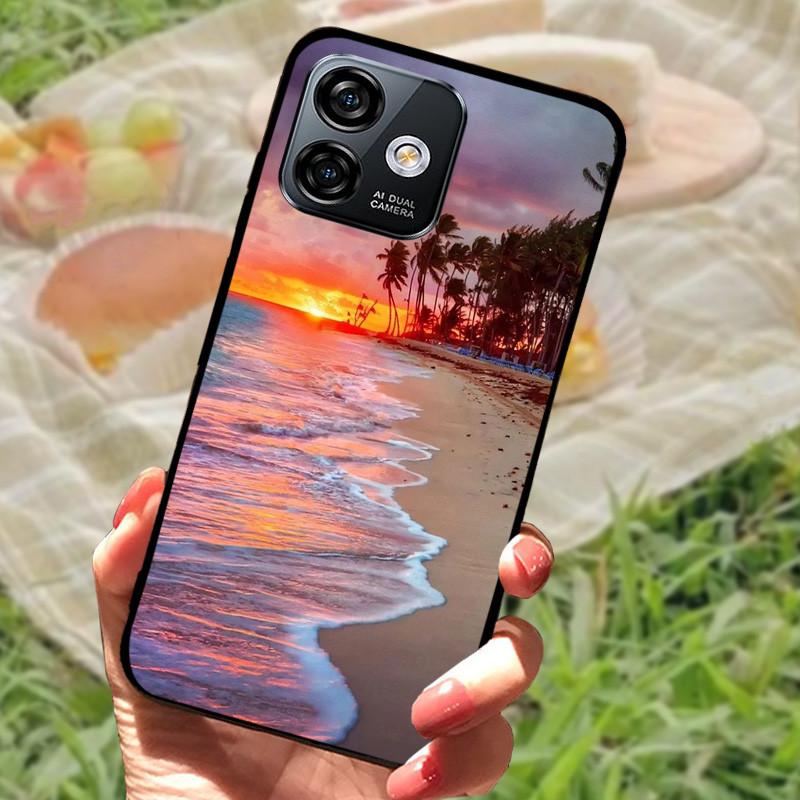 Чехол-бампер для Ulefone Note 16 Pro, силиконовый, мягкий, мраморный, черный, Funda для Coque Ulefone Note 16 Pro, защитный