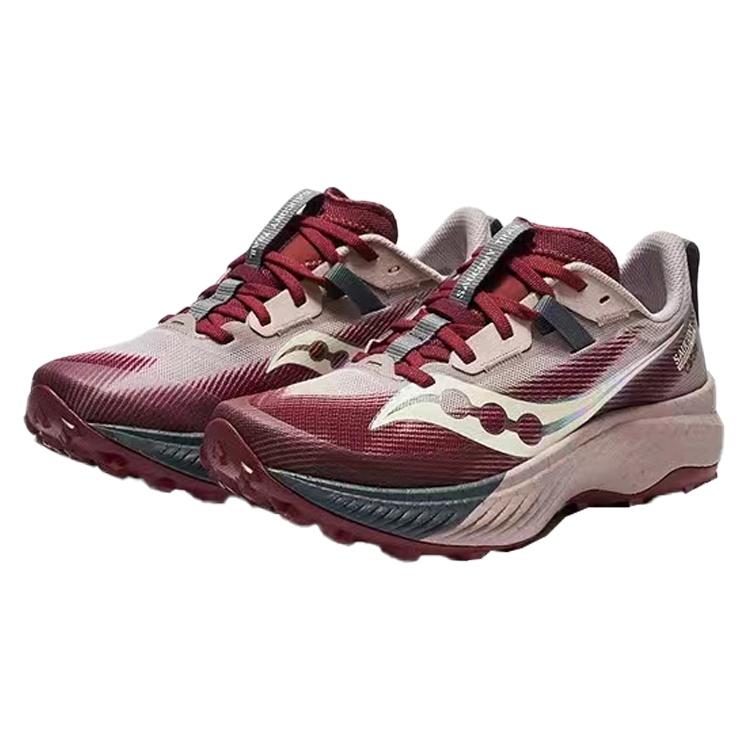 Saucony ENDORPHIN EDGE Slip Resistant Low top Running Shoes Women's Beige Red S10773-33