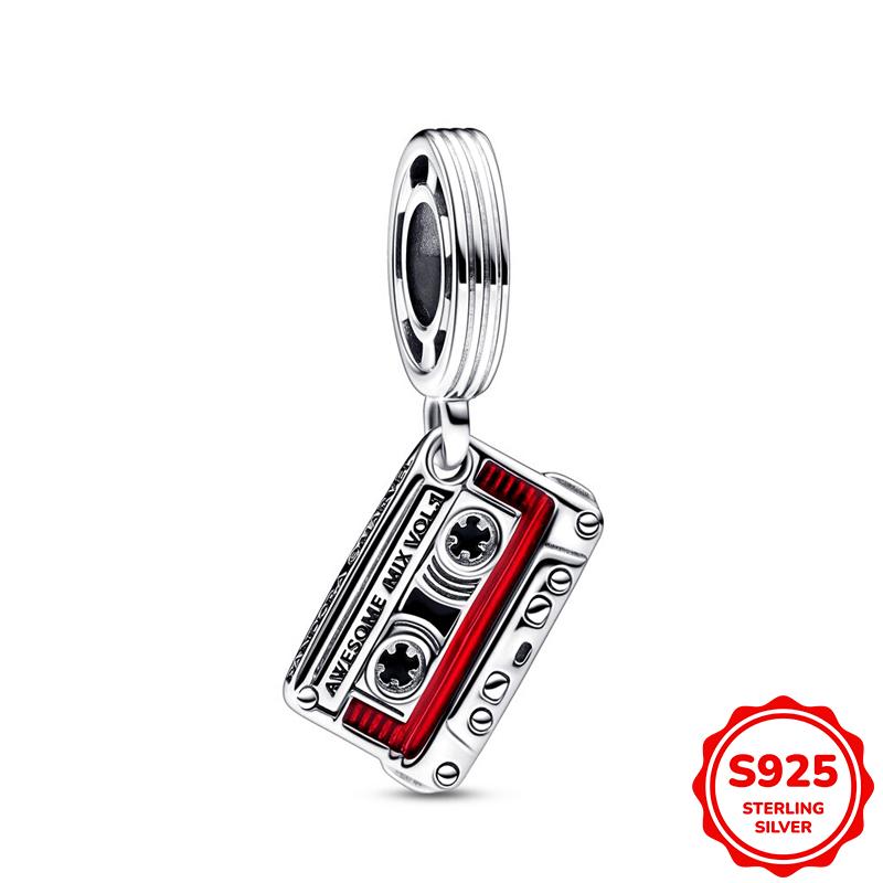 Marvel Человек-паук и Щит Капитана Америки Подвеска Шарм Бусина Подходит для Браслета 3 мм Ожерелье Женский Кулон Роскошные DIY Ювелирные Изделия Подарок