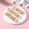 23 Pcs/Set Vintage Punk Ring Set Geometric Knuckle Rings Set  Girls Party Jewelry Accessories Gifts