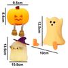 Helloween RGB LED Ночник 3 Уровня Яркости Таймер Спальня Прикроватная Лампа Тыква Призрак Перезаряжаемая Ночная Лампа Настольные Украшения