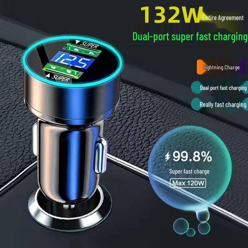 200 Вт Скрытое Автомобильное Зарядное Устройство USB-Конвертер для 12 В - Сверхбыстрая Зарядка