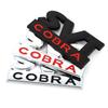 Автомобильная наклейка SVT COBRA, эмблема, значок, наклейка на задний багажник, передняя решетка капота для Mustang Shelby SVT Cobra F150 F250 F350 GT Fiesta