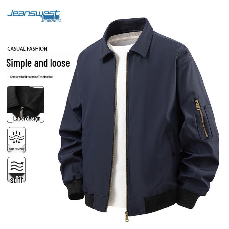 JEANSWEST Мужская повседневная куртка-бомбер
