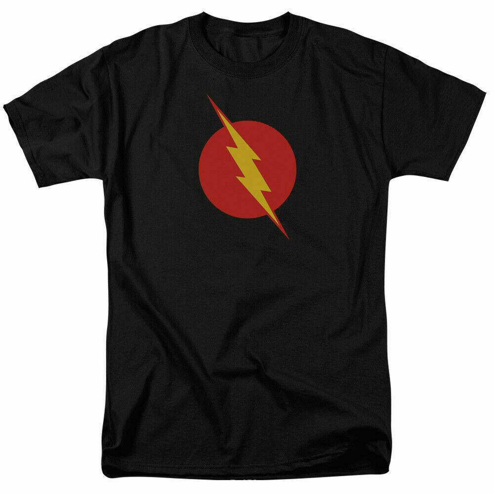The Flash Reverse Flash Thunderbolt T Shirt Licensed Comic Book Tee Black