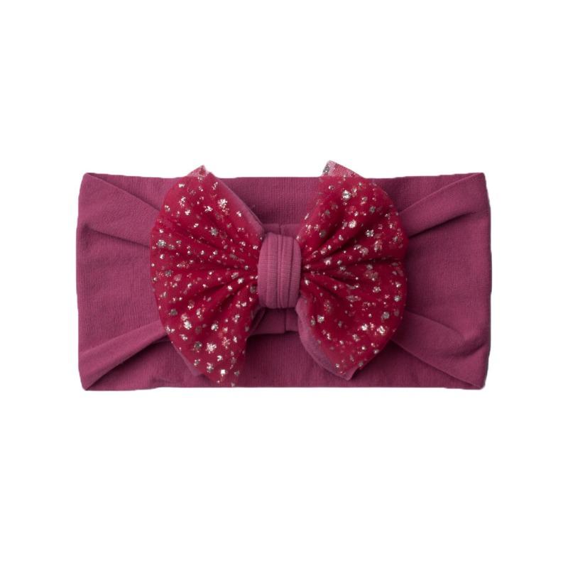 New summer bow baby headband cute fontanelle baby headband children's hair accessories breathable