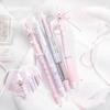 4Pcs  Simple Cute Gel Pens For Children Solid Color Ballet Series Stationery Gel Pen Writing Pen Student Supplies
