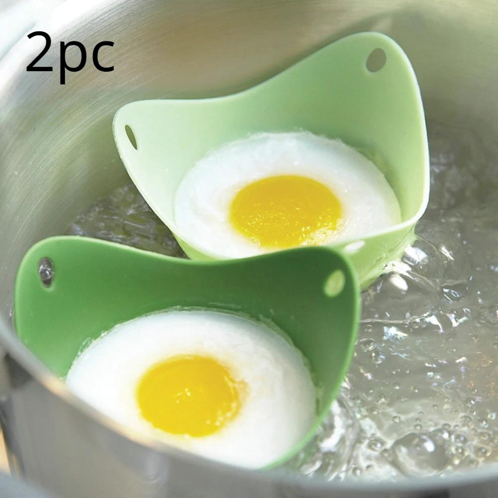 1/2/4Pcs Silicone Egg Poacher Poaching Pan Mold Kitchen Tool Accessory Cook Tools Gadget Kitchen Accessory Cooking Egg Gadgets