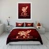 Golden liverbird, "LFC" text. Bedding sets Duvet cover sets Duvet covers Pillowcases(1 * Duvet Cover 2 * Pillowcases, without duvet insert)