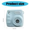 Детская цифровая камера USB-перезаряжаемая мини-видеокамера с записью видео 1080P, передней и задней линзами, видеорегистратор