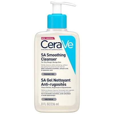 Cerave sa очищающий гель против шероховатости 236мл