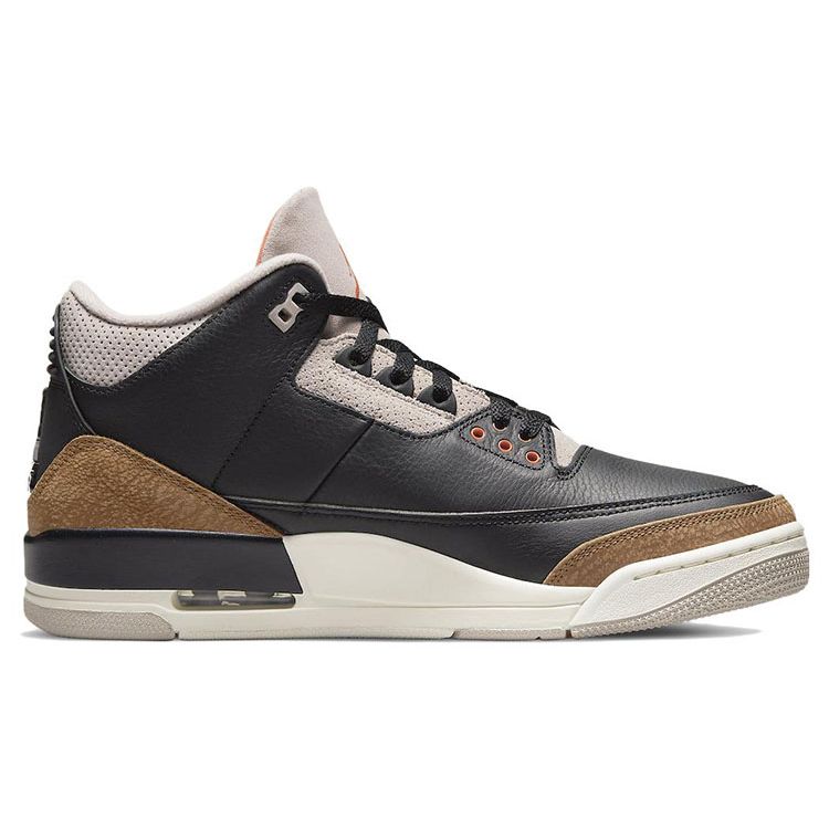 Air Jordan 3 Retro Desert Elephant Men Sneakers Tan Black Rush-Orange CT8532-008