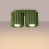 Aura 2 ceiling lamp olive green GU10