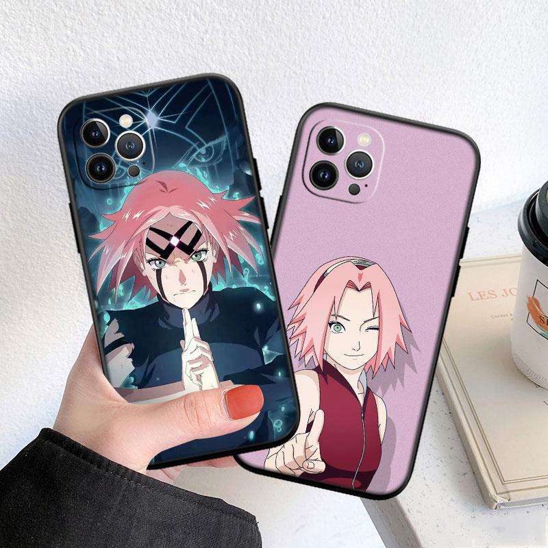 LO71 Naruto Sakura Haruno Soft Shell Phone Case for Redmi Note 13 14 Pro+ Plus A3 A3X 13X 13C 13R 14S 14C 14R