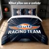 Gulf Design Bed Bedding Set 1 Duvet Cover + 2 Pillowcases Soft Breathable Household Bed Linens