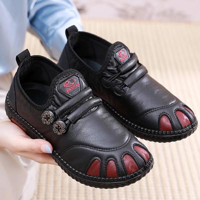 2025 ****** и осенние новые старые ******* тканевые туфли нескользящие туфли для мам плоские женские туфли s**t для женщин среднего и пожилого возраста туфли для мам женские туфли