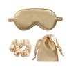 3 шт. в наборе женская маска для сна из искусственного шелка, патчи для глаз, маска для лица, повязка на глаза, дорожная повязка для отдыха, ночная повязка на глаза