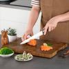 Thickened Teak Wood Cutting Board Rectangular Charcuterie Board Chopping Block  Chef