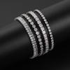 Модный браслет с цирконием, женский браслет серебряного цвета с кристаллами и бабочкой, женские вечерние роскошные ювелирные изделия, очаровательные аксессуары, подарки