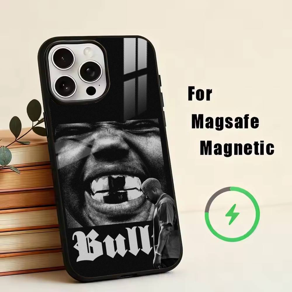 Ye-Ye BULLY  Phone Case For iPhone17,16,15,14,13,12,11 Plus,Pro Magnetic with Magsafe Wireless Charging