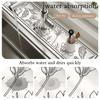 Super Absorbent Sink Faucet Mat Kitchen Diatom Mud Drain Pad Table Mat Toilet Pad Non-slip Anti-mildew Mat Countertop Dining