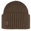 Knitted Fleece Hat Beanie, Unisex Brown Cap