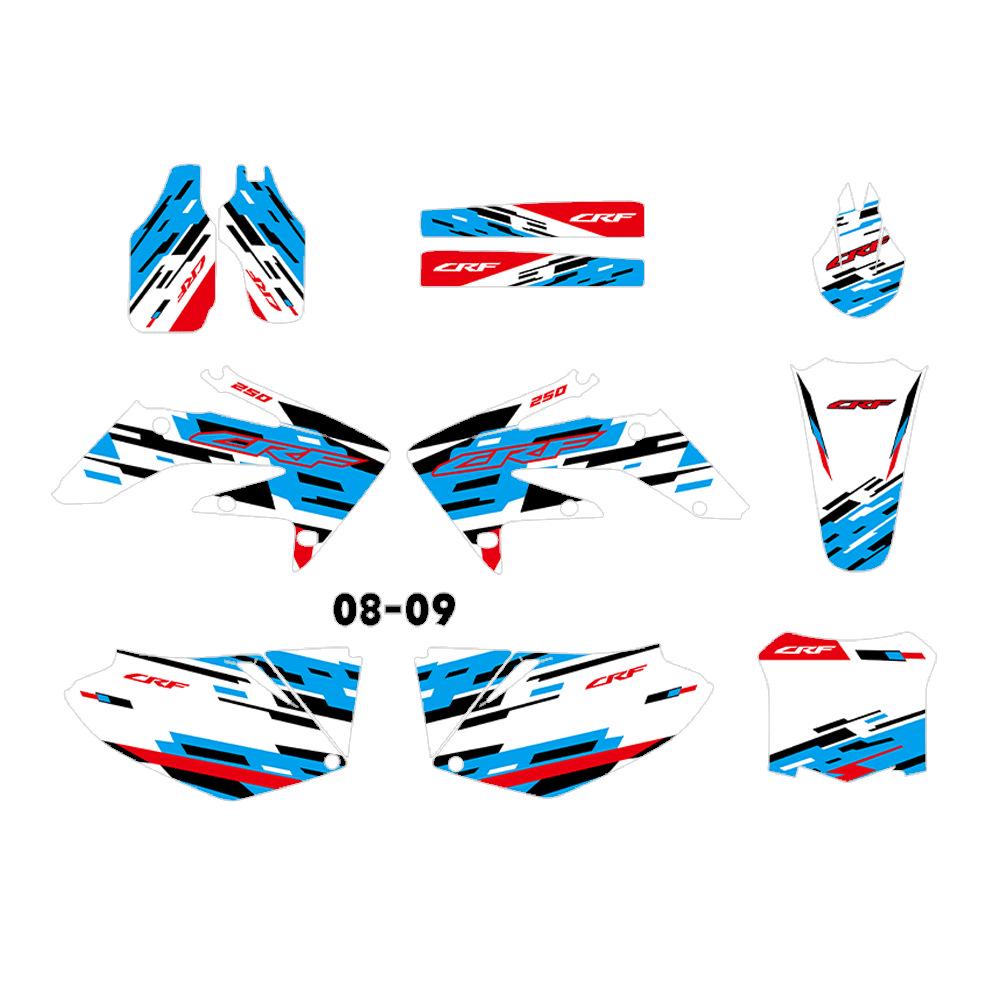 Наклейки для CRF250R CRF250 Off-Road (2004-2009)